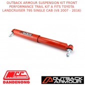 OUTBACK ARMOUR SUSPENSION FRONT TRAIL KIT A FITS TOYOTA LC 79S SC V8 2007 - 2016